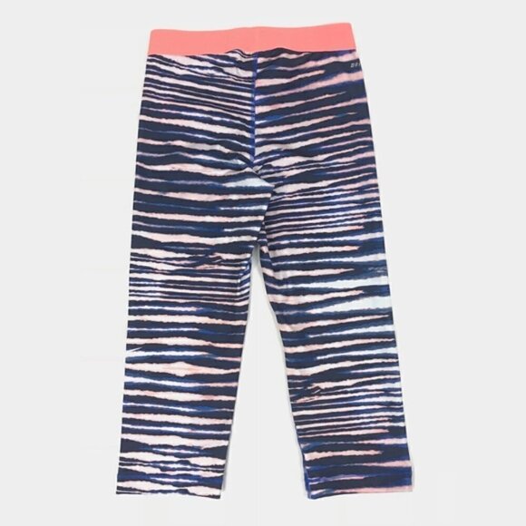 2/$30 Nike Pro Stripe Training 3/4 Leggings Size Small - Picture 2 of 5